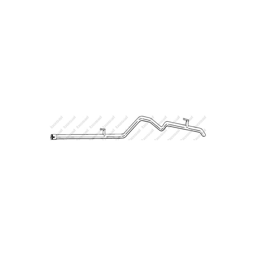 Bosal 665-369 Exhaust Pipe Suitable for Mercedes-Benz Sprinter