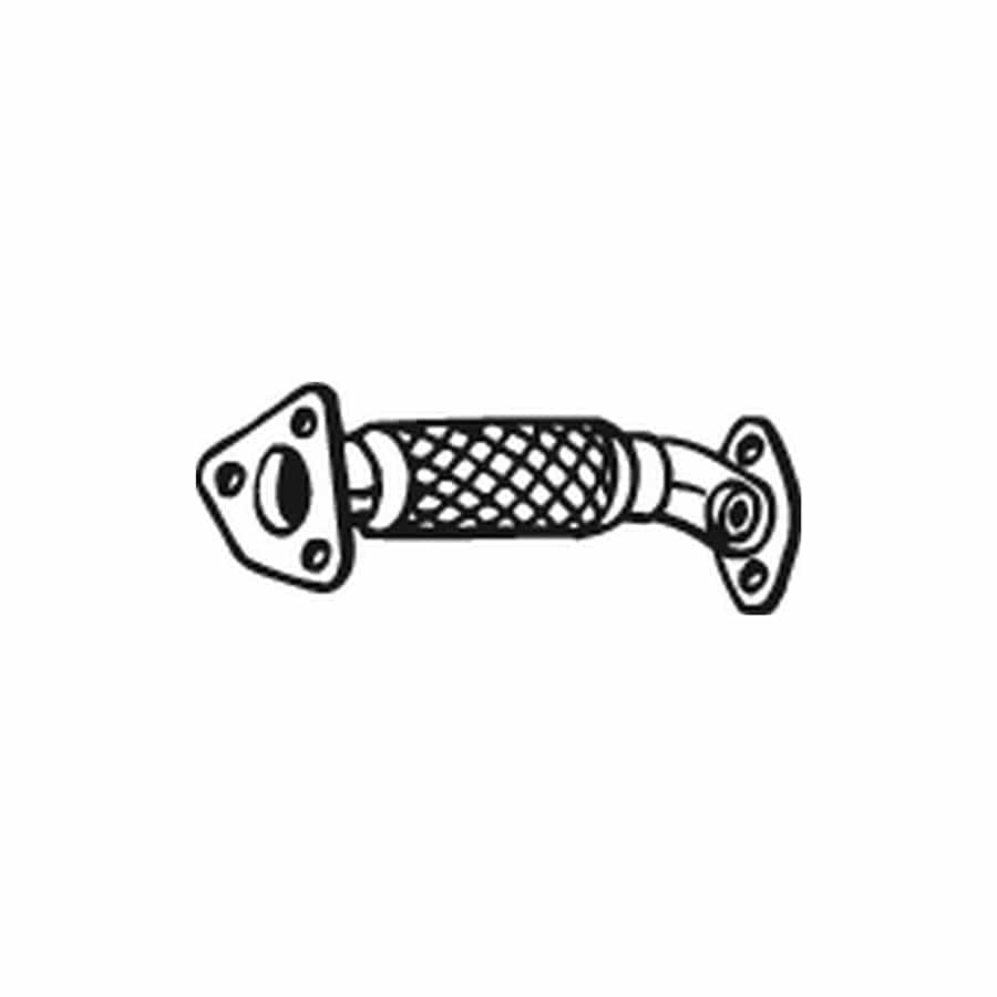 Bosal 700-133 Exhaust Pipe for Nissan Qashqai