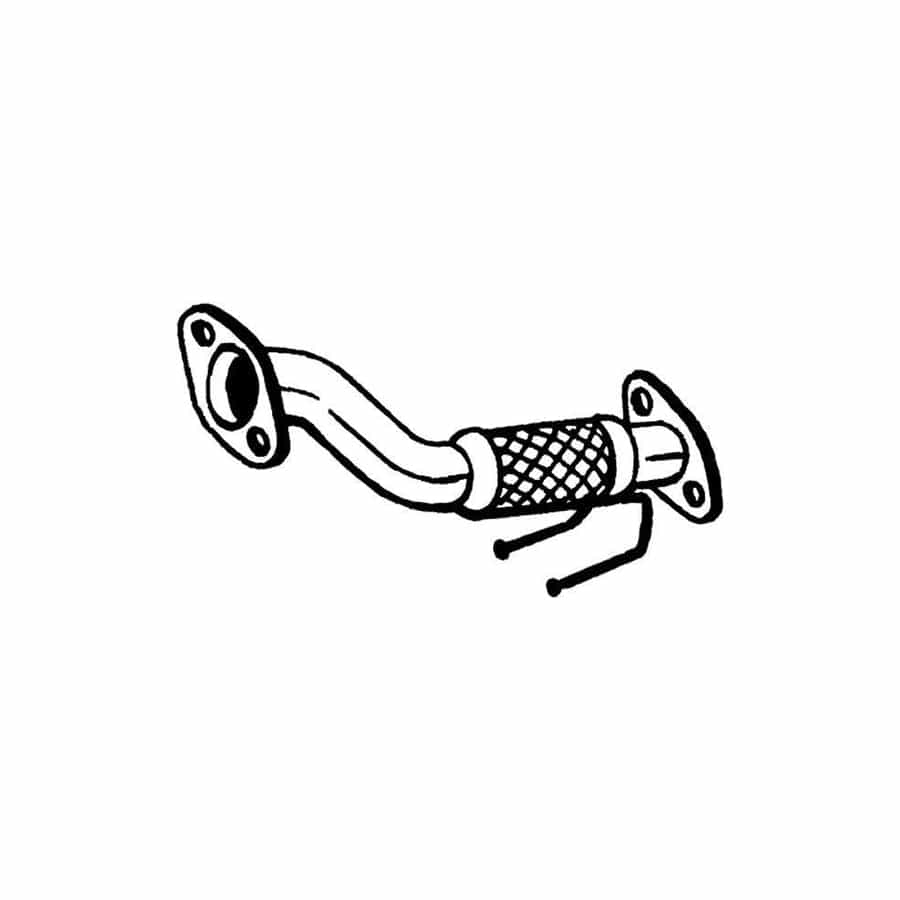 Bosal 700-281 Exhaust Pipe for Hyundai I10