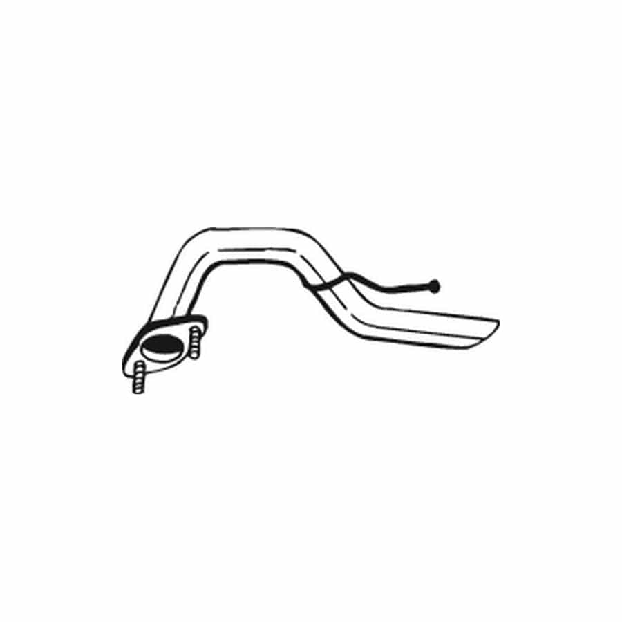 Bosal 713-073 Exhaust Pipe for Hyundai Amica / Atoz (MX)