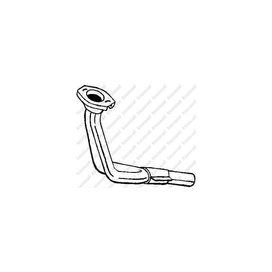 Bosal 729-233 Exhaust Pipe