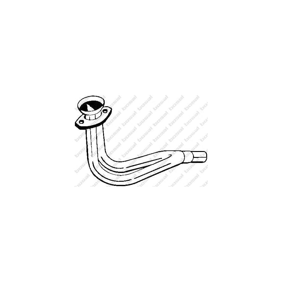 Bosal 736-131 Exhaust Pipe for Renault 9 Saloon (L42_)