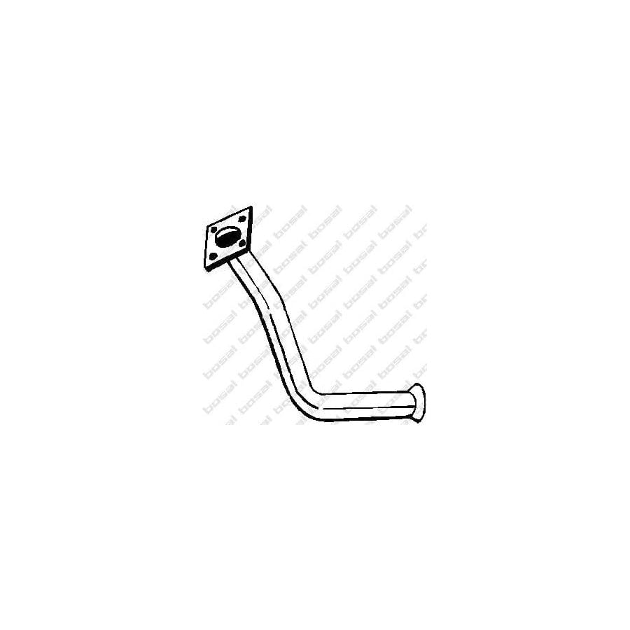 Bosal 737-991 Exhaust Pipe for Lada Samara (2108, 2109, 2115, 2113, 2114)