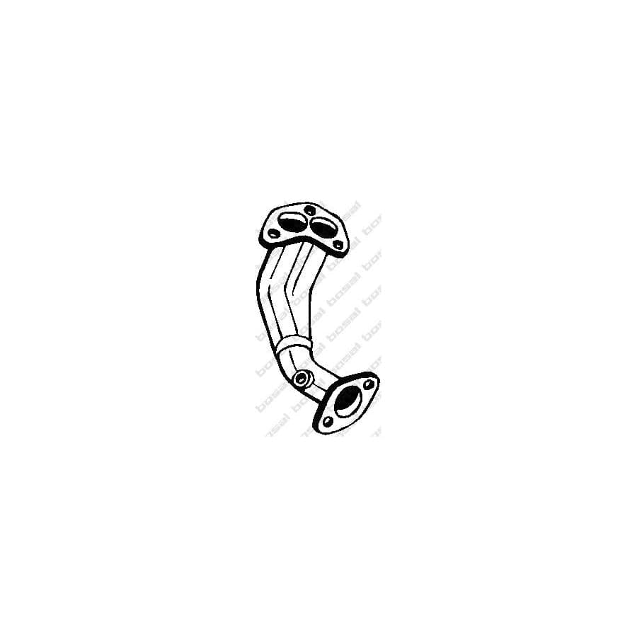 Bosal 739-247 Exhaust Pipe for Ford Fiesta