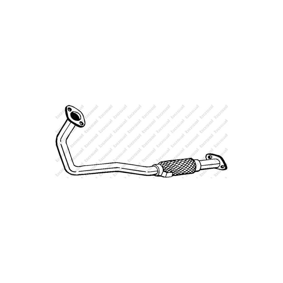Bosal 753-291 Exhaust Pipe for Toyota Avensis