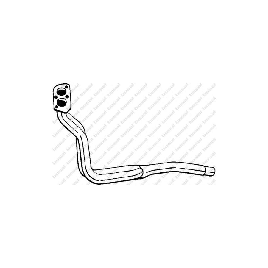 Bosal 765-749 Exhaust Pipe for Lada Nova