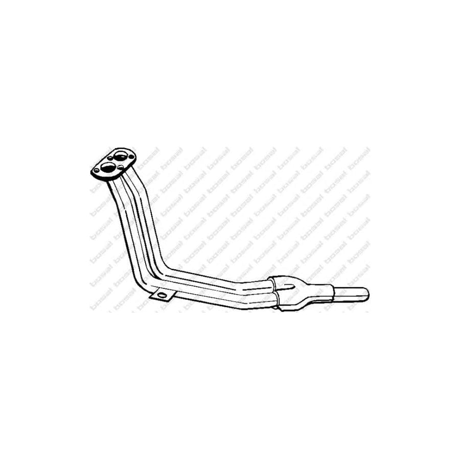 Bosal 775-791 Exhaust Pipe for Fiat 128 Coupe (128)