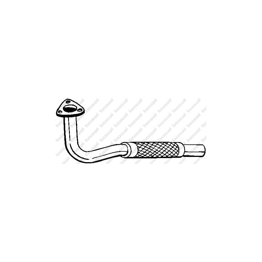 Bosal 775-819 Exhaust Pipe for Alfa Romeo 155 (167)