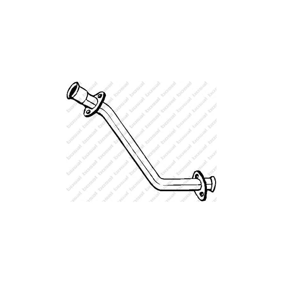 Bosal 780-111 Exhaust Pipe Suitable for Mercedes-Benz S-Class Saloon (W126)