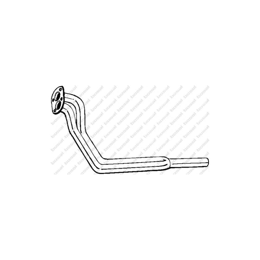 Bosal 783-975 Exhaust Pipe for Fiat Regata Saloon (138)