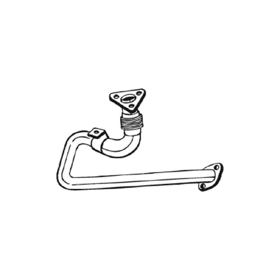 Bosal 785-039 Exhaust Pipe for Toyota Land Cruiser Prado 70 Off-Road (J70)