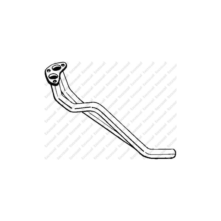 Bosal 785-805 Exhaust Pipe for Land Rover Range Rover I