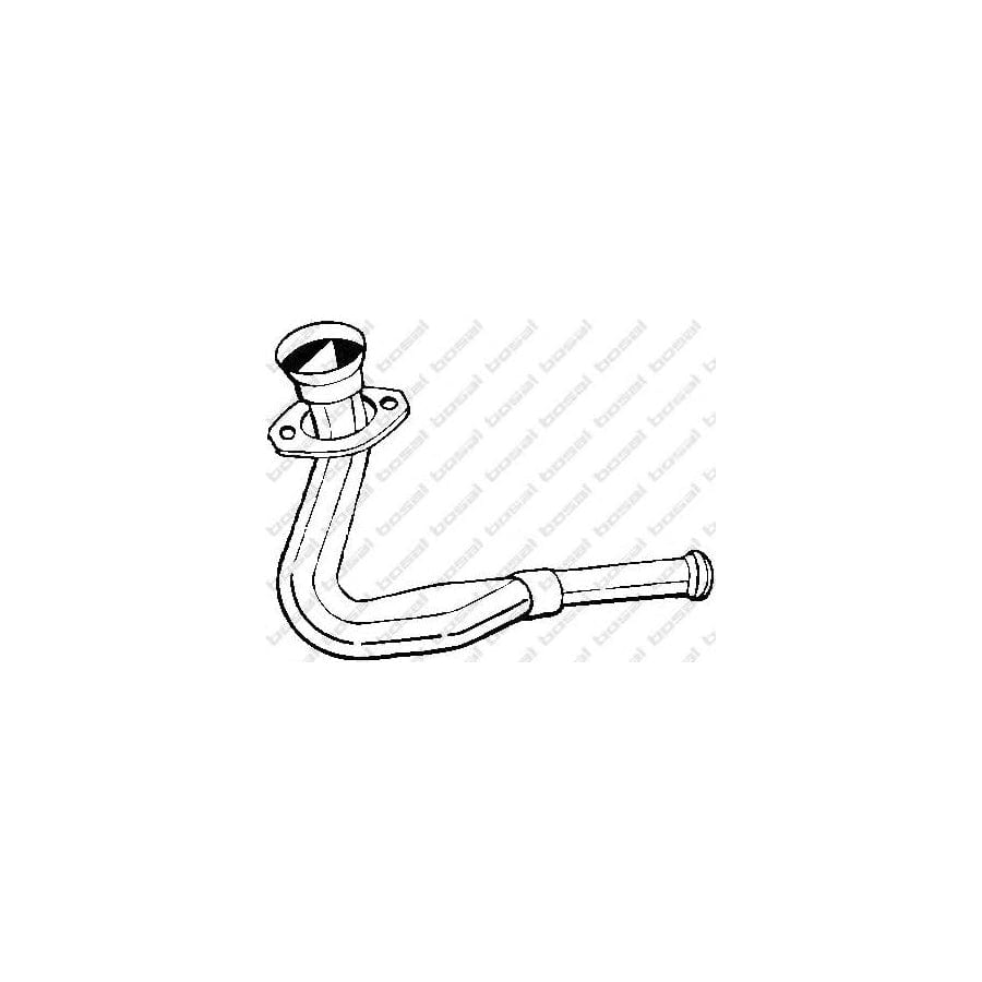 Bosal 788-219 Exhaust Pipe for Renault 19