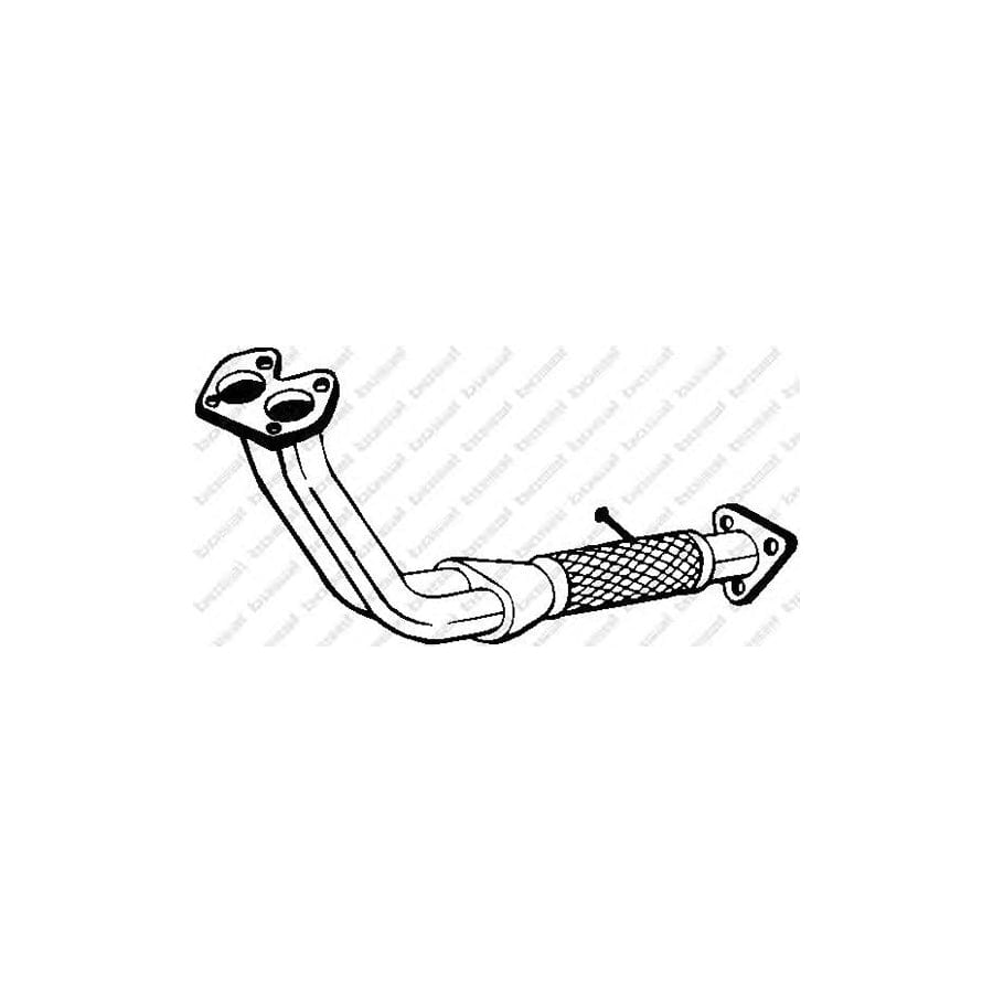 Bosal 823-847 Exhaust Pipe for Rover 400