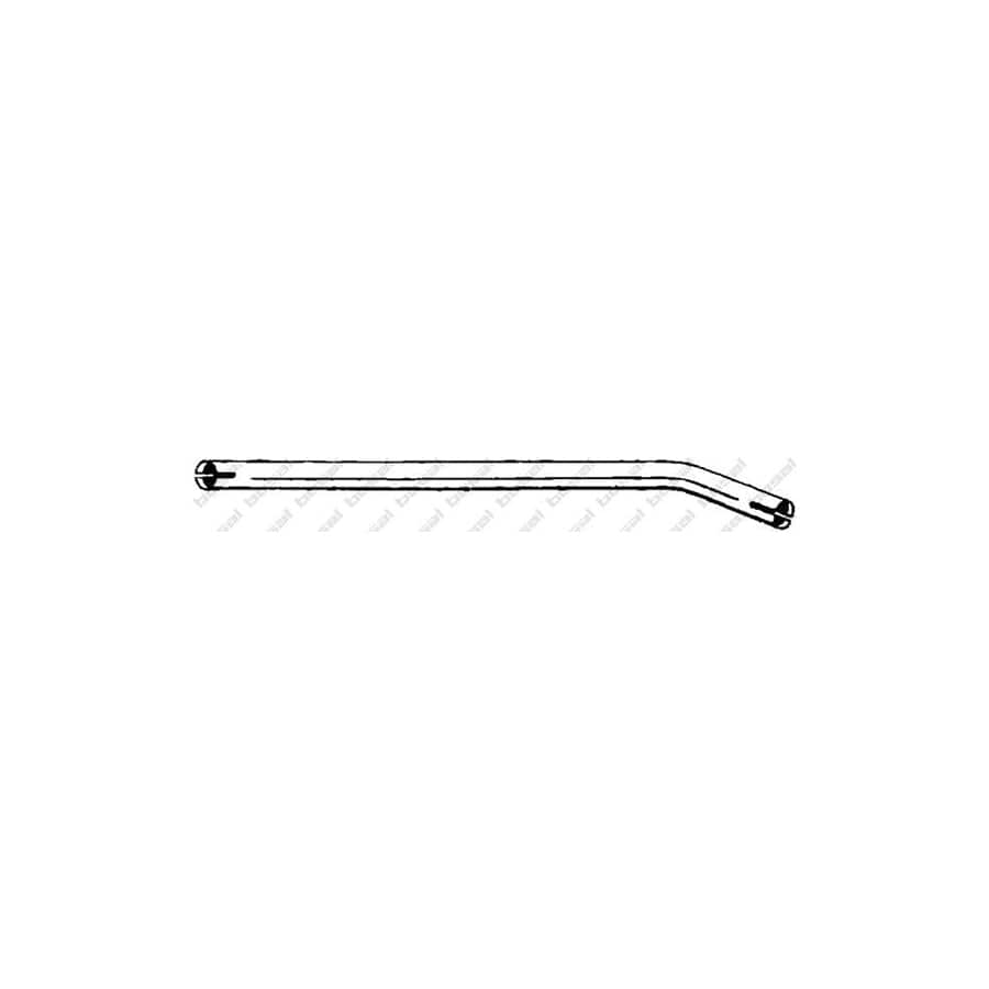 Bosal 829-287 Exhaust Pipe for Peugeot 104 Hatchback