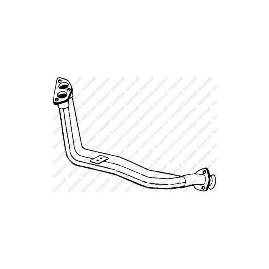 Bosal 831-925 Exhaust Pipe for Volvo 240