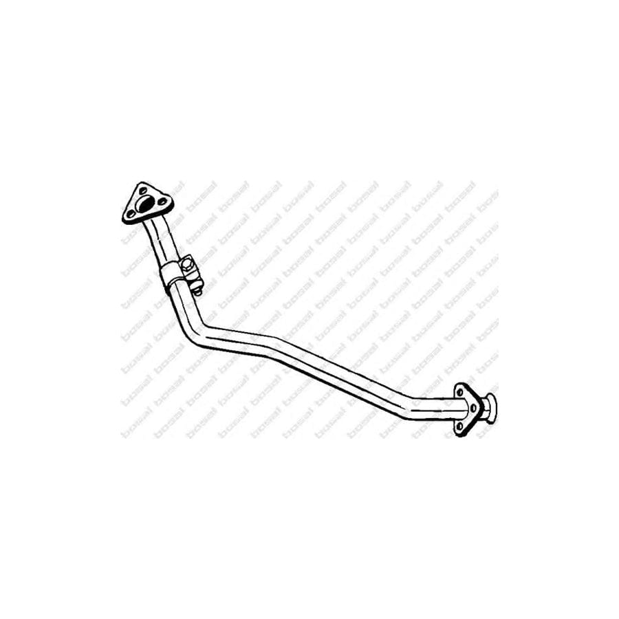 Bosal 832-949 Exhaust Pipe for Audi 100