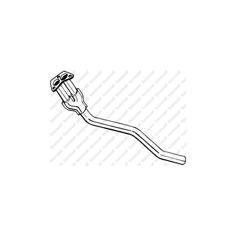Bosal 835-785 Exhaust Pipe for Peugeot 505 Saloon