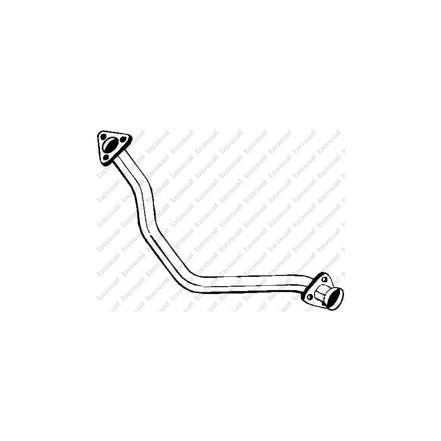 Bosal 835-957 Exhaust Pipe for BMW 3 Saloon (E30)