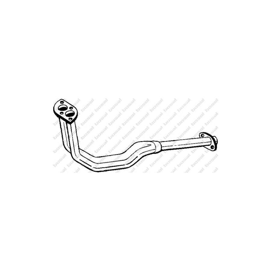 Bosal 838-133 Exhaust Pipe for Fiat Fiorino