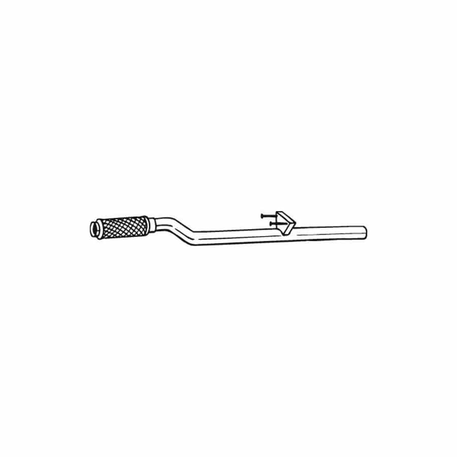 Bosal 850-079 Exhaust Pipe for Peugeot 407