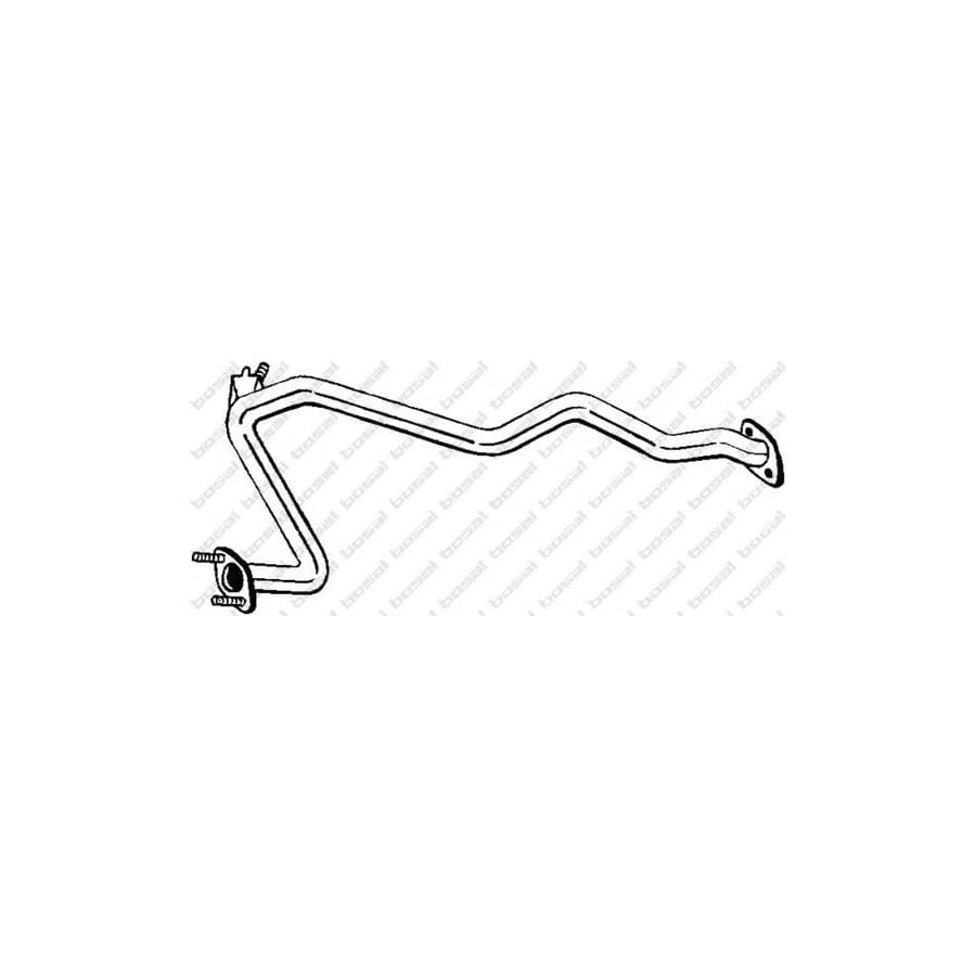 Bosal 884-313 Exhaust Pipe for Mazda 626