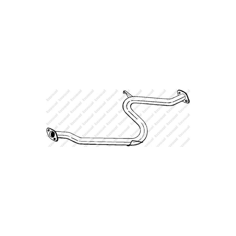 Bosal 884-455 Exhaust Pipe for Toyota Corolla V Fx Compact (E80)