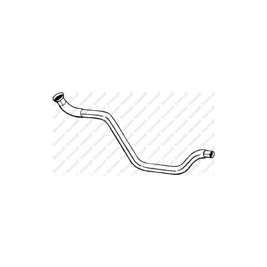 Bosal 886-633 Exhaust Pipe for Ford Transit