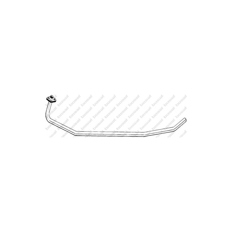 Bosal 901-873 Exhaust Pipe for Volvo Amazon