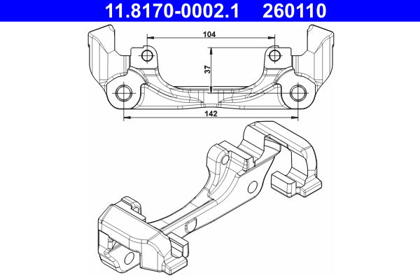 BOSCH 0204131706 Brake Force Regulator