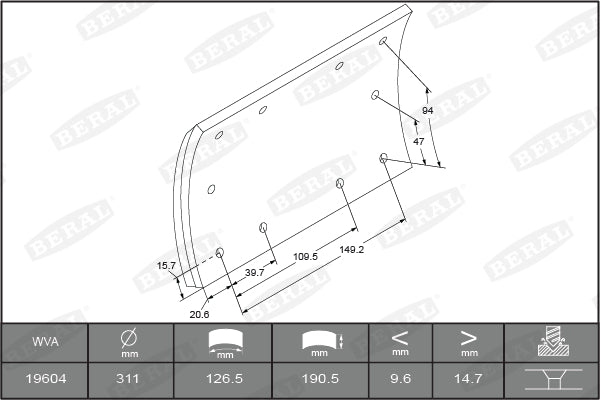 BOSCH 0986135002 Brake Caliper