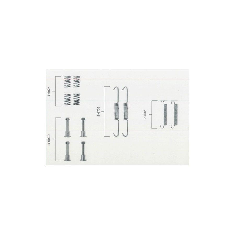 BOSCH 1 987 475 149 Brake Shoe Fitting Kit for PEUGEOT 605 Saloon | ML Performance US Car Parts