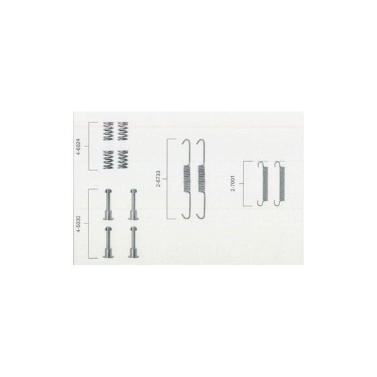 BOSCH 1 987 475 149 Brake Shoe Fitting Kit for PEUGEOT 605 Saloon | ML Performance US Car Parts