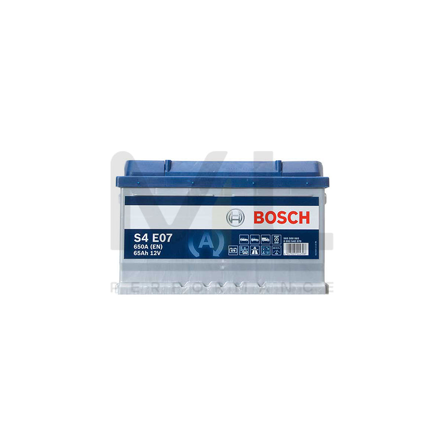 Bosch EFB 100 Car Battery - 3 year Guarantee S4100