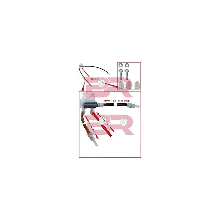 Botto Ricambi Brca3247 Valve, Seat Height Adjustment