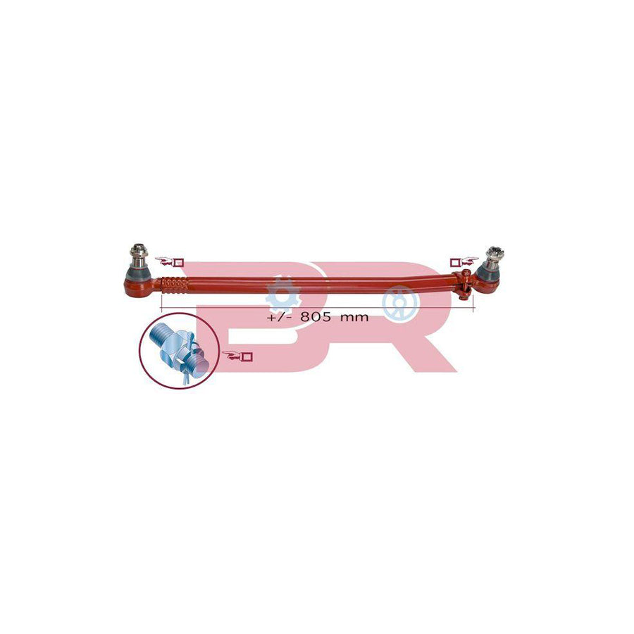 Botto Ricambi Brst4874 Centre Rod Assembly