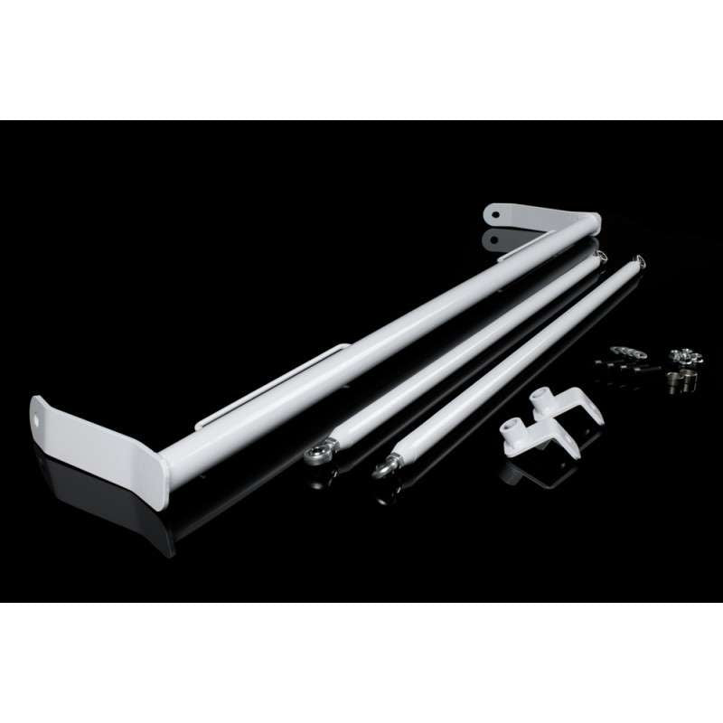 BRAUM 10-15 Chevrolet Camaro Harness Bar White Gloss
