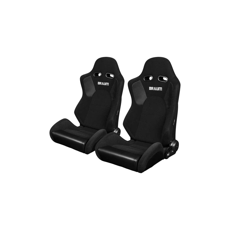 BRAUM Advan Series Racing Seats (Black Cloth) – Pair
