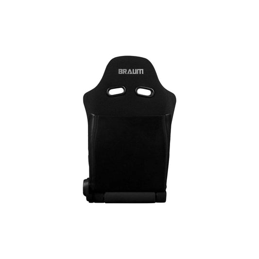 BRAUM Advan Series Sport Reclinable Seats (Black Cloth Alcantara Inserts) – Priced Per Pair