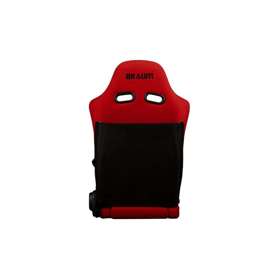 BRAUM Advan Series Sport Reclinable Seats (Red Cloth Black Stitching) – Priced Per Pair