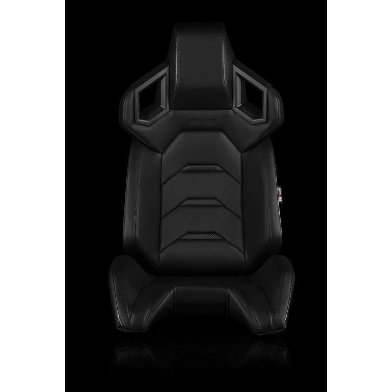 BRAUM Alpha-X Series Racing Seats (Black & Carbon Fiber) – Pair