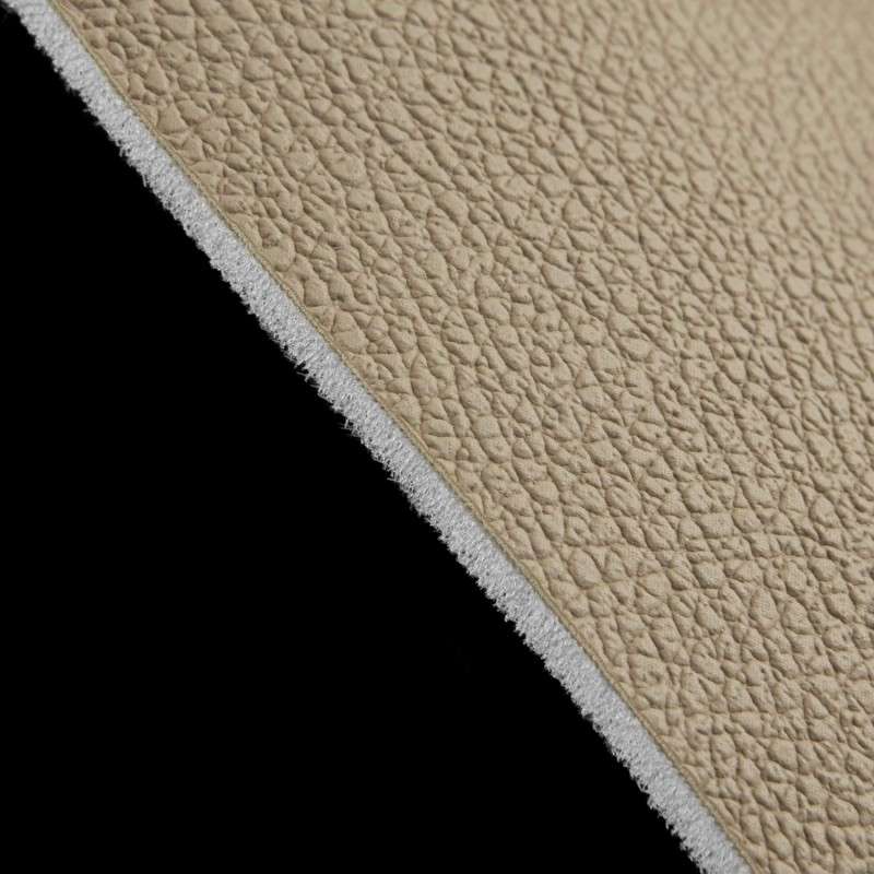 BRAUM Beige Leatherette Material