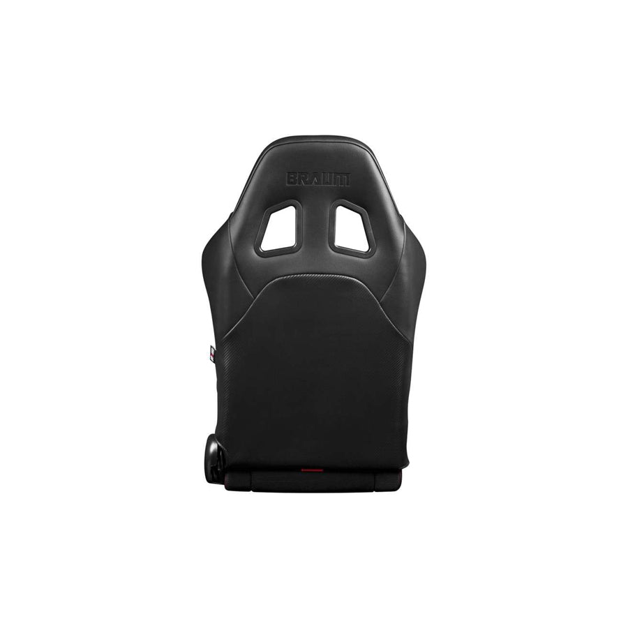 BRAUM Defender Series Racing Seats (Red Stripe) – Pair