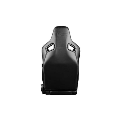 BRAUM Elite V2 Series Sport Reclinable Seats (Black Leatherette Black Stitching) – Priced Per Pair