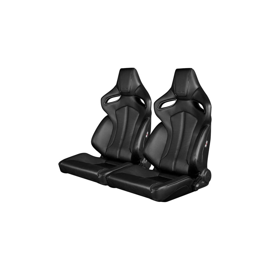 BRAUM Orue Series Racing Seats (Black Leatherette) – Pair