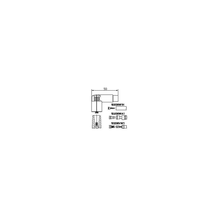 Bremi 10206Vw1 Plug, Distributor