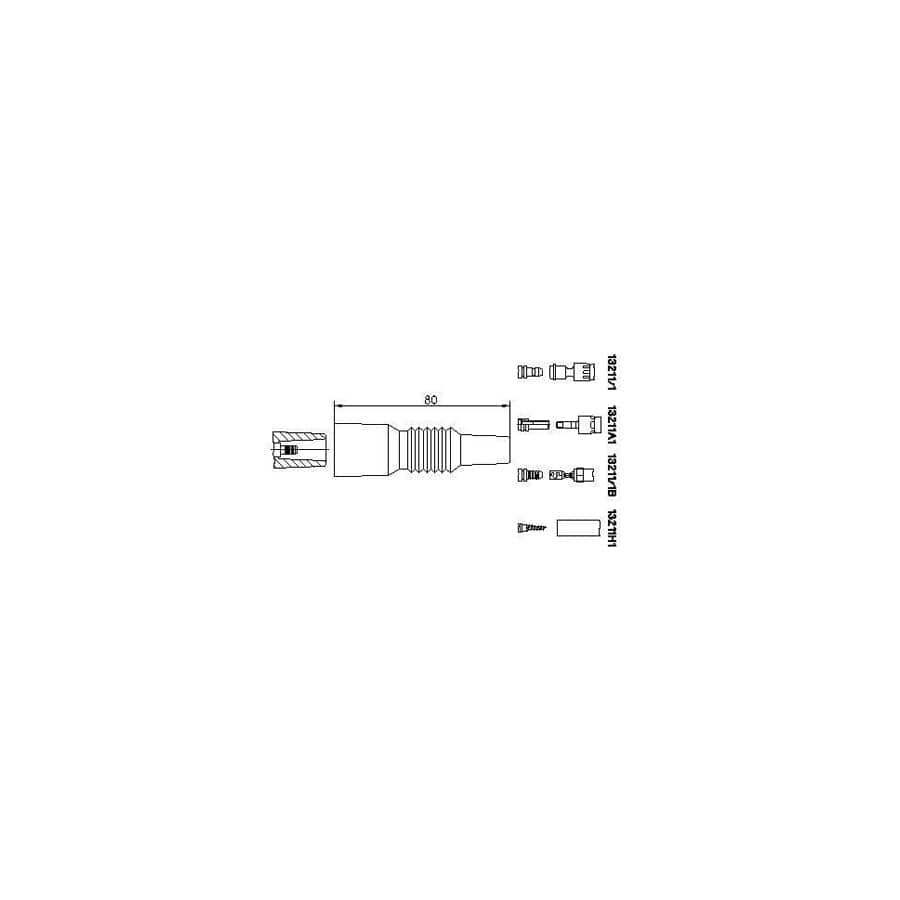 Bremi 13211/1 Plug, Distributor