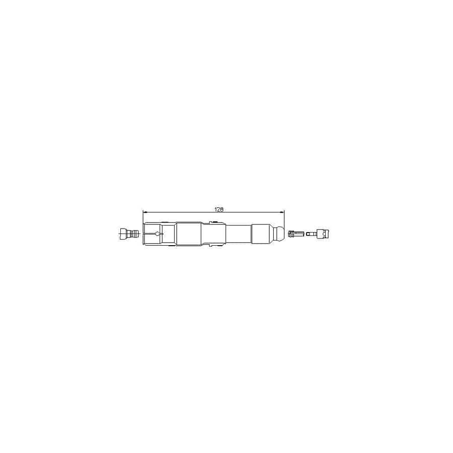 Bremi 13229/1 Plug, Spark Plug