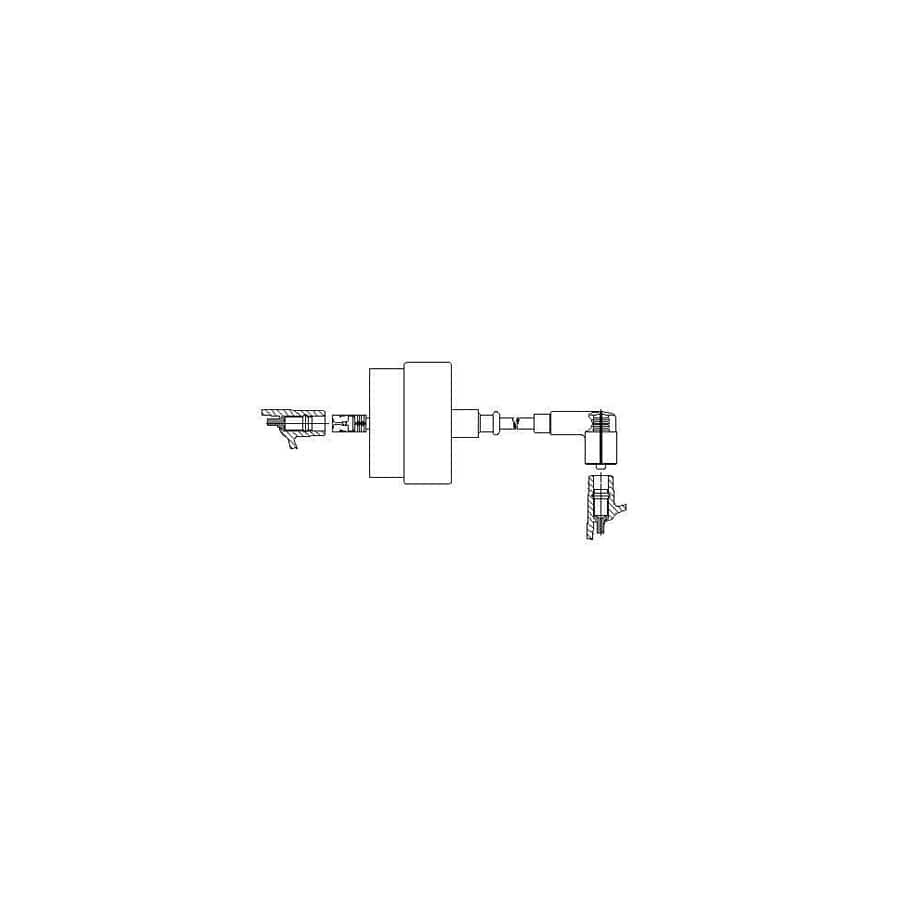 Bremi 208/53 Ignition Lead for Alfa Romeo 33