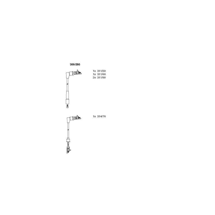 Bremi 300/295 Ignition Cable Kit
